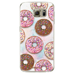 Plastové pouzdro iSaprio - Donuts 11 - Samsung Galaxy S6 Edge Plus