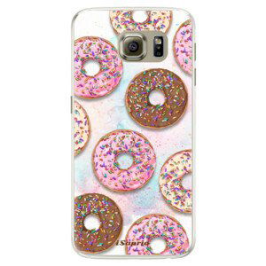 Silikonové pouzdro iSaprio - Donuts 11 - Samsung Galaxy S6 Edge