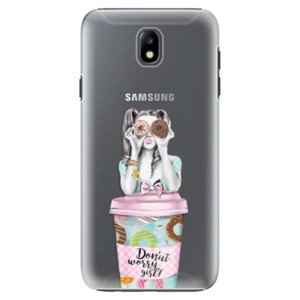 Plastové pouzdro iSaprio - Donut Worry - Samsung Galaxy J7 2017