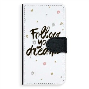 Univerzální flipové pouzdro iSaprio - Follow Your Dreams - black - Flip XL