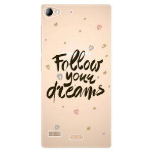 Plastové pouzdro iSaprio - Follow Your Dreams - black - Sony Xperia Z2