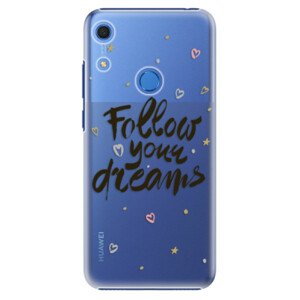 Plastové pouzdro iSaprio - Follow Your Dreams - black - Huawei Y6s