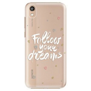 Plastové pouzdro iSaprio - Follow Your Dreams - white - Huawei Honor 8S