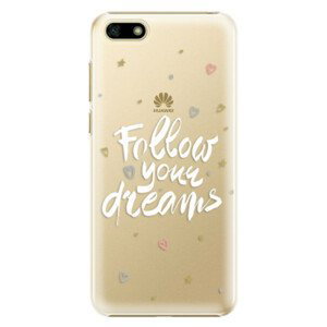 Plastové pouzdro iSaprio - Follow Your Dreams - white - Huawei Y5 2018