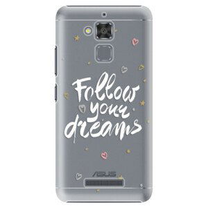 Plastové pouzdro iSaprio - Follow Your Dreams - white - Asus ZenFone 3 Max ZC520TL