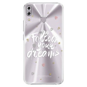 Plastové pouzdro iSaprio - Follow Your Dreams - white - Asus ZenFone 5Z ZS620KL