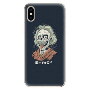 Odolné silikonové pouzdro iSaprio - Einstein 01 - iPhone XS