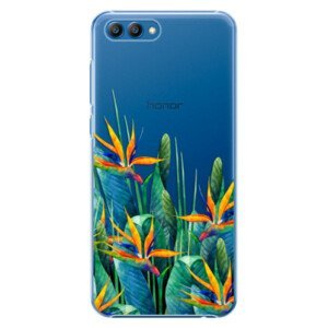 Plastové pouzdro iSaprio - Exotic Flowers - Huawei Honor View 10