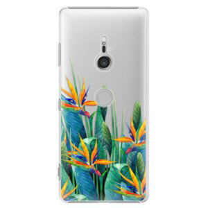 Plastové pouzdro iSaprio - Exotic Flowers - Sony Xperia XZ3