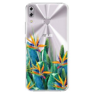 Plastové pouzdro iSaprio - Exotic Flowers - Asus ZenFone 5Z ZS620KL