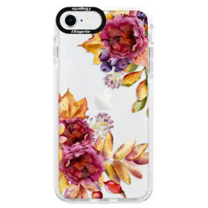 Silikonové pouzdro Bumper iSaprio - Fall Flowers - iPhone SE 2020