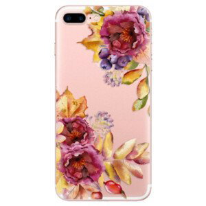 Odolné silikonové pouzdro iSaprio - Fall Flowers - iPhone 7 Plus