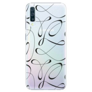 Plastové pouzdro iSaprio - Fancy - black - Samsung Galaxy A50