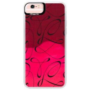 Neonové pouzdro Pink iSaprio - Fancy - black - iPhone 6 Plus/6S Plus