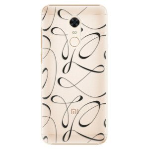 Plastové pouzdro iSaprio - Fancy - black - Xiaomi Redmi 5 Plus