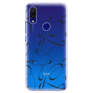 Plastové pouzdro iSaprio - Fancy - black - Xiaomi Redmi 7