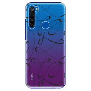 Plastové pouzdro iSaprio - Fancy - black - Xiaomi Redmi Note 8T