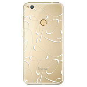 Plastové pouzdro iSaprio - Fancy - white - Huawei Honor 8 Lite