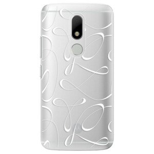 Plastové pouzdro iSaprio - Fancy - white - Lenovo Moto M