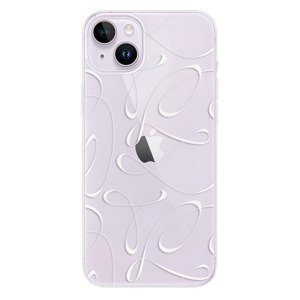 Odolné silikonové pouzdro iSaprio - Fancy - white - iPhone 14 Plus