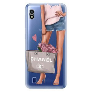 Odolné silikonové pouzdro iSaprio - Fashion Bag - Samsung Galaxy A10