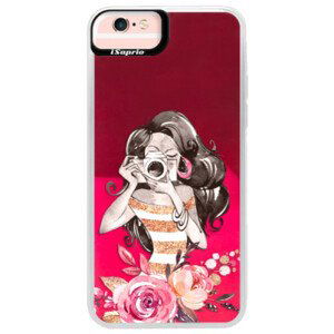 Neonové pouzdro Pink iSaprio - Charming - iPhone 6 Plus/6S Plus