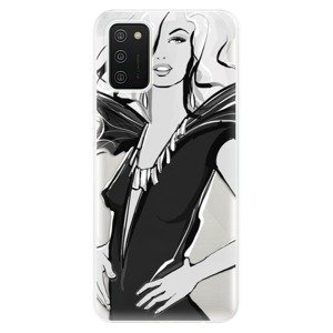 Odolné silikonové pouzdro iSaprio - Fashion 01 - Samsung Galaxy A02s