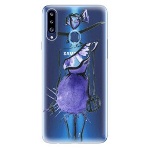 Odolné silikonové pouzdro iSaprio - Fashion 02 - Samsung Galaxy A20s