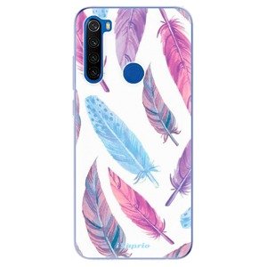 Odolné silikonové pouzdro iSaprio - Feather Pattern 10 - Xiaomi Redmi Note 8T