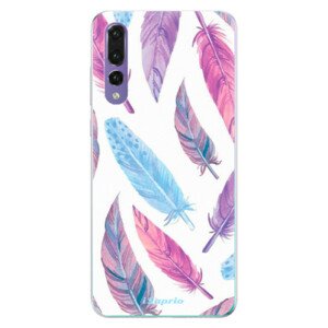 Odolné silikonové pouzdro iSaprio - Feather Pattern 10 - Huawei P20 Pro