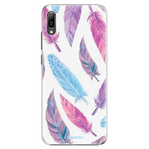 Plastové pouzdro iSaprio - Feather Pattern 10 - Huawei Y6 2019