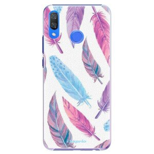 Plastové pouzdro iSaprio - Feather Pattern 10 - Huawei Y9 2019