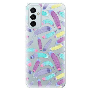 Odolné silikonové pouzdro iSaprio - Feather Pattern 01 - Samsung Galaxy M23 5G