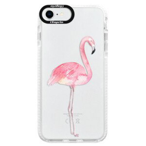 Silikonové pouzdro Bumper iSaprio - Flamingo 01 - iPhone SE 2020