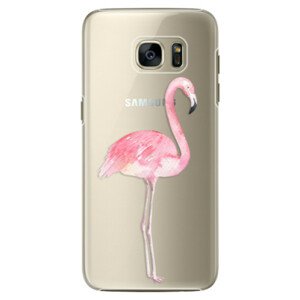 Plastové pouzdro iSaprio - Flamingo 01 - Samsung Galaxy S7 Edge