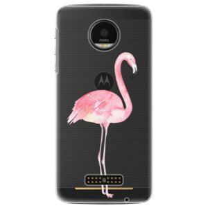 Plastové pouzdro iSaprio - Flamingo 01 - Lenovo Moto Z