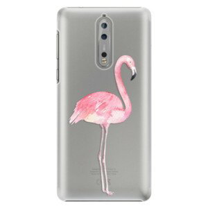 Plastové pouzdro iSaprio - Flamingo 01 - Nokia 8