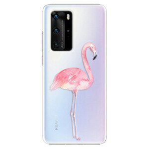 Plastové pouzdro iSaprio - Flamingo 01 - Huawei P40 Pro