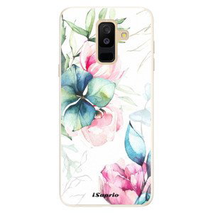 Silikonové pouzdro iSaprio - Flower Art 01 - Samsung Galaxy A6+