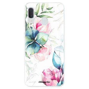 Odolné silikonové pouzdro iSaprio - Flower Art 01 - Samsung Galaxy A20e
