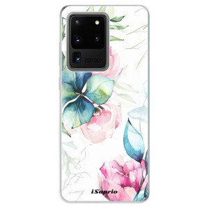 Odolné silikonové pouzdro iSaprio - Flower Art 01 - Samsung Galaxy S20 Ultra
