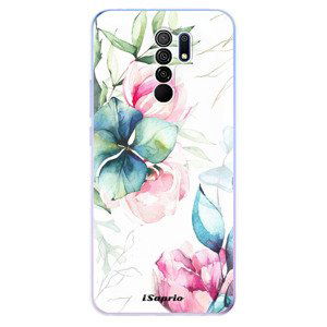 Odolné silikonové pouzdro iSaprio - Flower Art 01 - Xiaomi Redmi 9