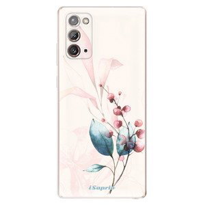 Odolné silikonové pouzdro iSaprio - Flower Art 02 - Samsung Galaxy Note 20