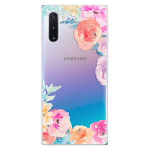 Odolné silikonové pouzdro iSaprio - Flower Brush - Samsung Galaxy Note 10