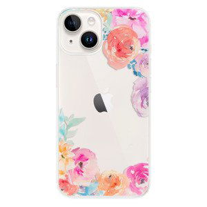 Odolné silikonové pouzdro iSaprio - Flower Brush - iPhone 15 Plus