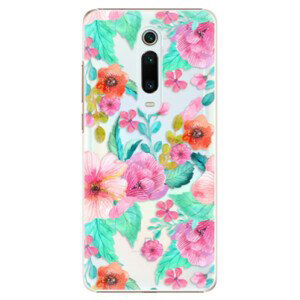 Plastové pouzdro iSaprio - Flower Pattern 01 - Xiaomi Mi 9T Pro