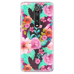 Plastové pouzdro iSaprio - Flower Pattern 01 - Xiaomi Mi 9T