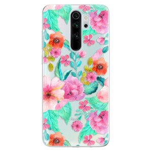 Odolné silikonové pouzdro iSaprio - Flower Pattern 01 - Xiaomi Redmi Note 8 Pro