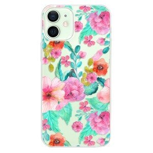 Odolné silikonové pouzdro iSaprio - Flower Pattern 01 - iPhone 12