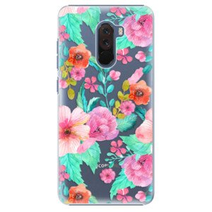 Plastové pouzdro iSaprio - Flower Pattern 01 - Xiaomi Pocophone F1